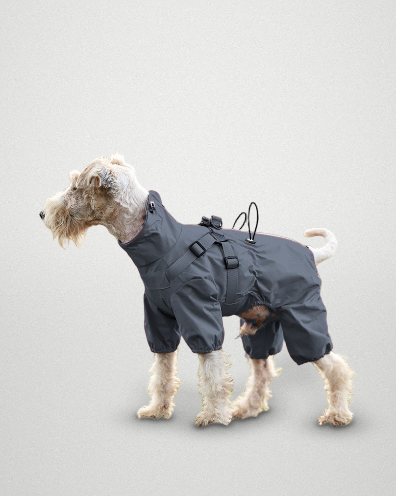 All-Terrain Harness Rain Suit – Dark Grey