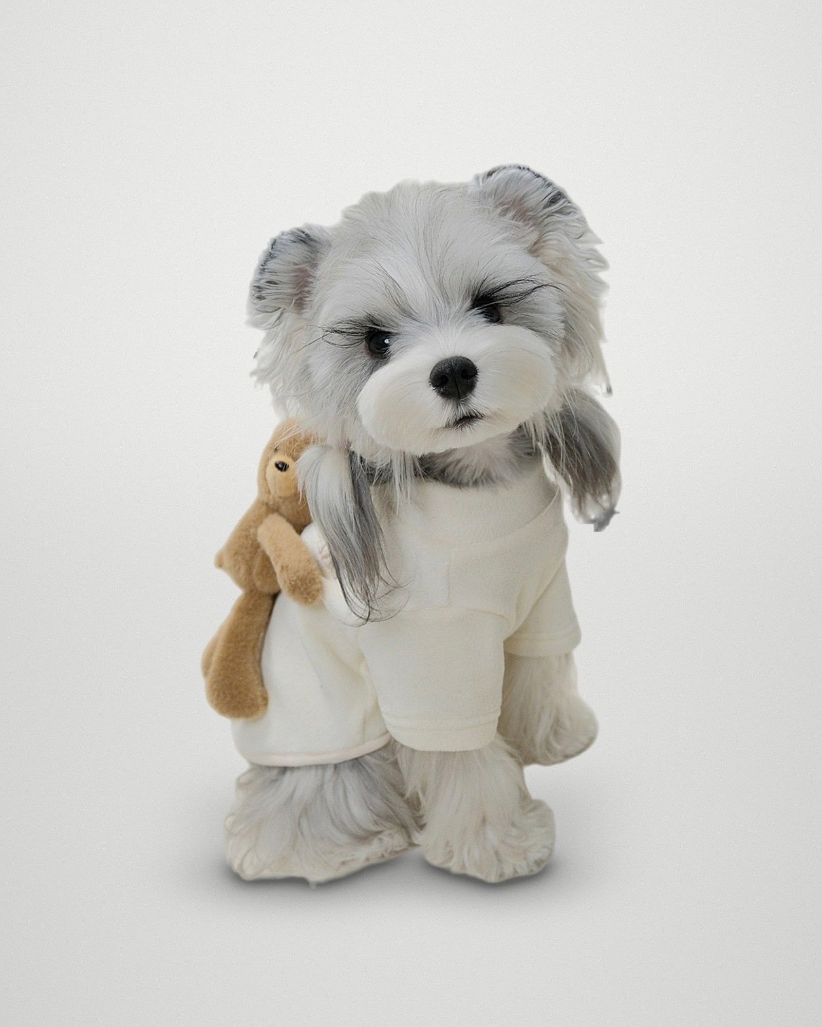 Teddy Bear Hug Sweatshirt – Cream