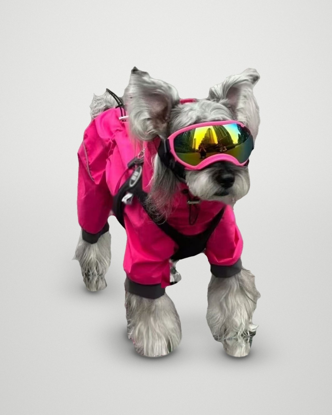 Snow Day Fleece-Lined Snowsuit – Fuchsia