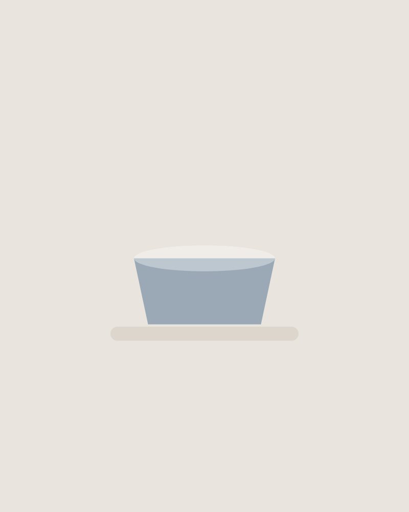 Ceramic Bowl in Haze