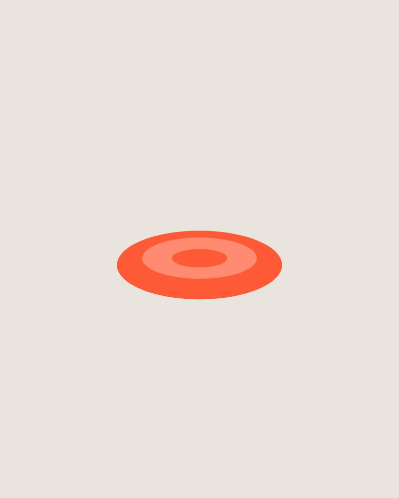 Soft Flyer Disc in Tangerine