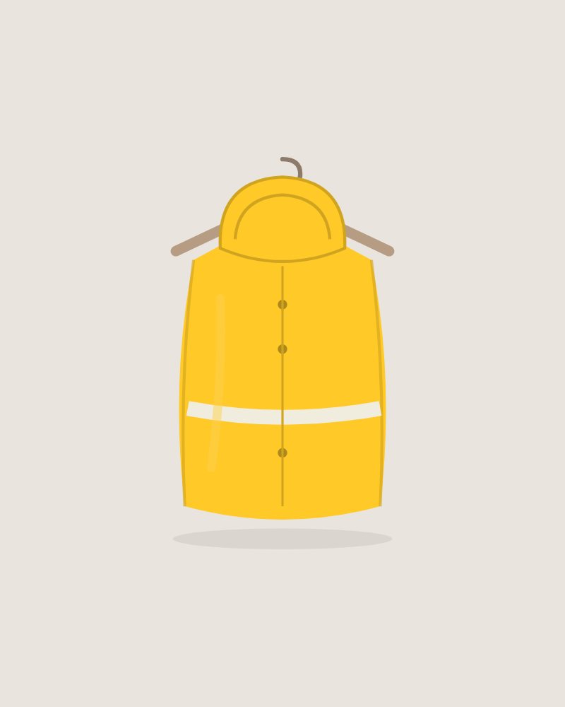 Splash Raincoat in Sunny